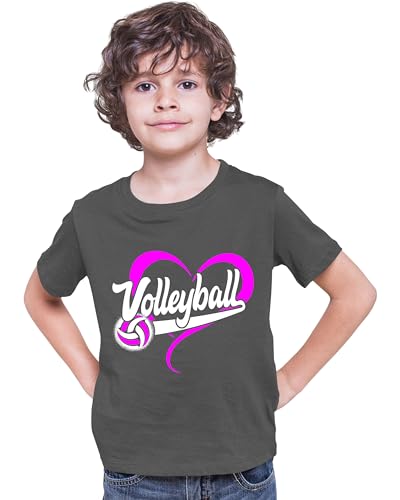 Go All Out Volleyball Heart Design Gift Idea Mens Women Youth T-Shirt