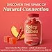 FTKV Spicy Cubes Hot Peach Gummies, Intimacy Support Formula with Chili Pepper, Muira Puama, Maca Root & Epimedium, for Calmness, Balance & Connection, Vegan Peach Flavor, 60 Gummies
