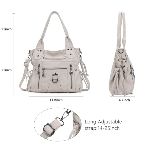 Image of Angel Kiss Hobo Bags for Women Fashion Shoulder Bag Ladies Purses and Handbags Roomy Tote Bags Purse with Crossbody Strap