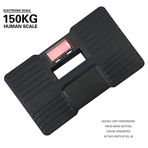 Báscula Digital Electrónica para Baño Negra 150Kg miniatura 2