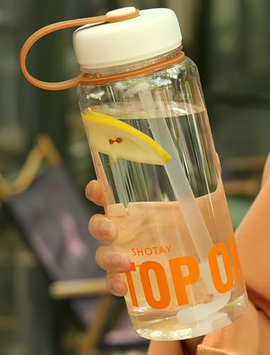 Image of THE VENTI SHOTAY COOL Unbreakable Water Bottle with Sipper BPA Free Tritian, Leak-Proof Water Bottle Ideal for Office, Sports, School, Gym (1Ltr-White)