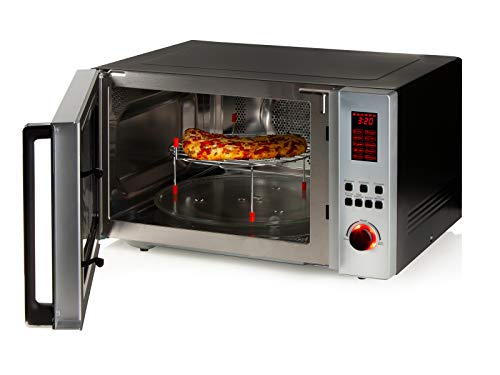 DOMO DO1059CG Micro-ondes combiné 42L - 3-en-1 : Micro ondes 1000W, grill 1300W, convection 2700W - 10 programmes - Minuterie…