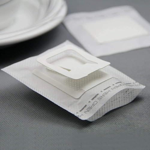 Image of 50 Pcs Portable Coffee Filter Paper Bags - Disposable Pour Over Coffee Filters, Single-Use Drip Coffee Bags for Travel, Office & Home Brewing, Unbleached Food-Grade Paper, Universal Fit