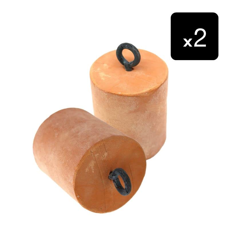 Lot de 2 Pierres Allume-feu rapide et efficace pour barbecue, cheminée et feu de camp