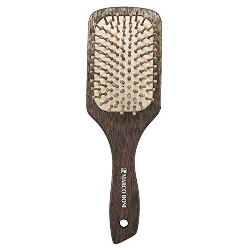 Marco Boni Escova De Madeira Raquete Almofadada Wood Line Para Bo...