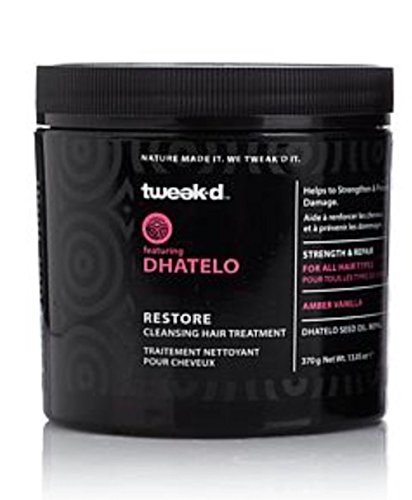 Tweak-d Restore Cleansing Hair Treatment With Dhatelo Seed Oil ~ Vanilla Amber