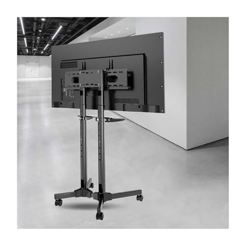 Soporte móvil ajustable para TV con ruedas miniatura 1