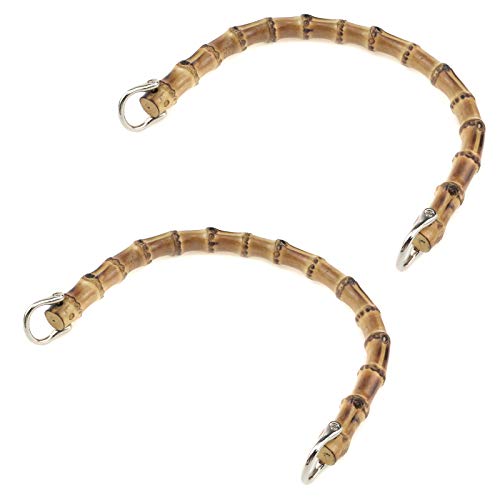 Bitray Imitation Bamboo Bag Handles Replacement U Shape Plastic Purse