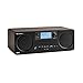 Produktbild auna Worldwide CD - Internetradio mit Bluetooth, DAB/DAB+ Tuner, Radiowecker, MP3-fähiger USB-Port, mit CD Player, Spotify Connect, AUX, App Control, Multiroom-Funktion, Timer, walnuss