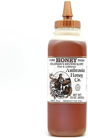 Ambrosia Pure Honey From Colorado's Western Slope, 23-Ounce Bottles (Pack of 2)