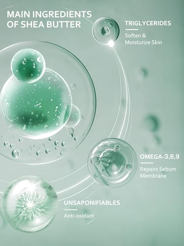 Shea Butter Hand Cream, Made with 45% Shea Butter and Vitamin E Hand Moisturizer, Deep Moisturizing Dry Hands, Mini Hand Lotion Travel Size, 1 Fl Oz (Pack of 1) - Image 4