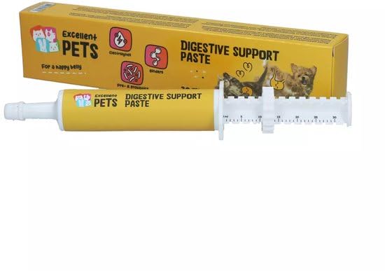 Excellent Pets Digestive Support Pâte – Médicaments contre la diarrhée chez les chiens – Probiotiques pour la flore intestinale des chiens – Médicaments contre la diarrhée – 30 ml