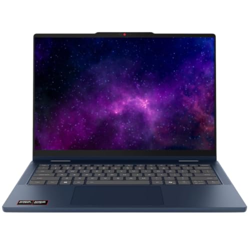 Image of Lenovo IdeaPad 5 2-in-1 Laptop 2026, 14 inch WUXGA Touchscreen, AMD Ryzen AI 7 445 (Beats 7730U), Custom 16GB / 32GB DDR5 RAM, 512GB / 1TB PCIe SSD, FHD IR Cam, Wi-Fi 7, Pen Gen 2, Copilot Win 11 Home