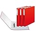 Produktbild Herlitz 1913805 Ringbuch A4 PP 2-Bügel, 24 mm, 3er Pack, Farbe rot