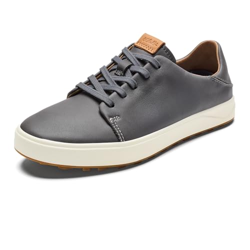 Image of OluKai Wailea Women's Golf Shoes, Spikeless Golf Shoes, Supple Full-Grain Leather & Contoured Footbed, Waterproof & Stain-Resistant