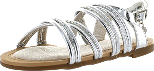 Stuart Weitzman Girls Carmia Corded Designer Strappy Sandals