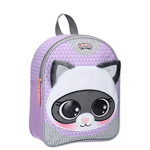 Lulupop   The Cutiepies Magical Fur 3D Animal Backpack: Raccoon Mochila infantil 31 centimeters