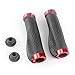 Bike Hand Grips, MTB Grips Handlebar Lockable Mountain Bike Handlebar Bicycle Cycling TPR Rubber Handlebar Grip for Cycling, Mountain and Bicycles Accessories 1 Pair