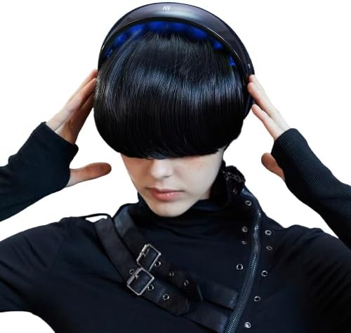 H2 Masajeador eléctrico para el cuero cabelludo para masaje de cabeza con contacto vibratorio de calefacción-10, diseño de banda para el cabello