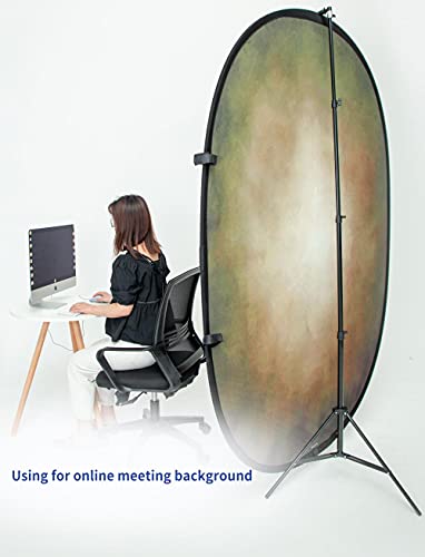 Kate Collapsible Backdrop Microfiber Black and Brown Double Sided Pop up Collapsible Background, for Photography, for Photographers, 5x6.5ft - Image 5