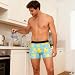Bibalabili Herren Lustige Boxer Shorts, Witzige Unterwäsche Geschenke, Neuartige Männer Unterhosen ohne Eingriff (DE/NL/SE/PL, Alphanumerisch, M, Regular, Regular, Kleine gelbe Ente)
