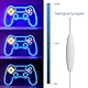 NELUX Neon LED Gaming Room Deko Schild Controller, Neon Gamer Sign Wand Zimmer Lampe, Gaming Beleuchtung Setup Licht Light, Neonschild Wall Schilder Wanddeko. USB-Verbindung mit Dimmer.