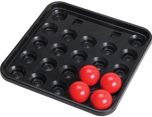 HR Group Snooker Ball Tray Holds 22 Balls - Black (B0753GTBGB) Amazon Price History, Amazon Price Tracker
