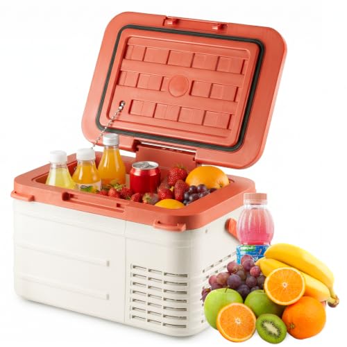 Image of Erivess 12v Refrigerator 11 Quart, -4F-68F, Electric Cooler for Car