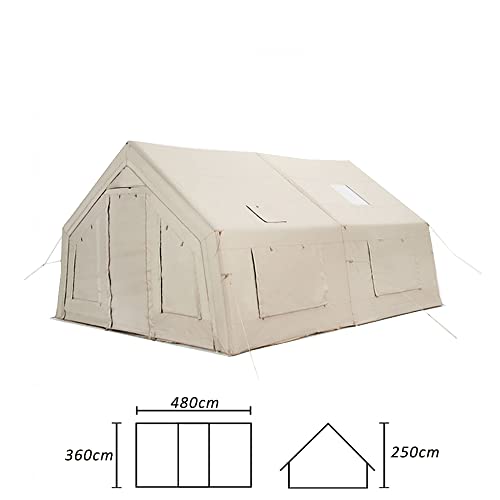 Tienda de campaña inflable GeRRiT para camping 13m2 miniatura 2