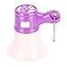 Focket Mini Megaphone, Loop Recording Clear Sound High Volume Portable Megaphone, Voice Amplifier with for Outdoor Events School Activities Promotions (Purple)