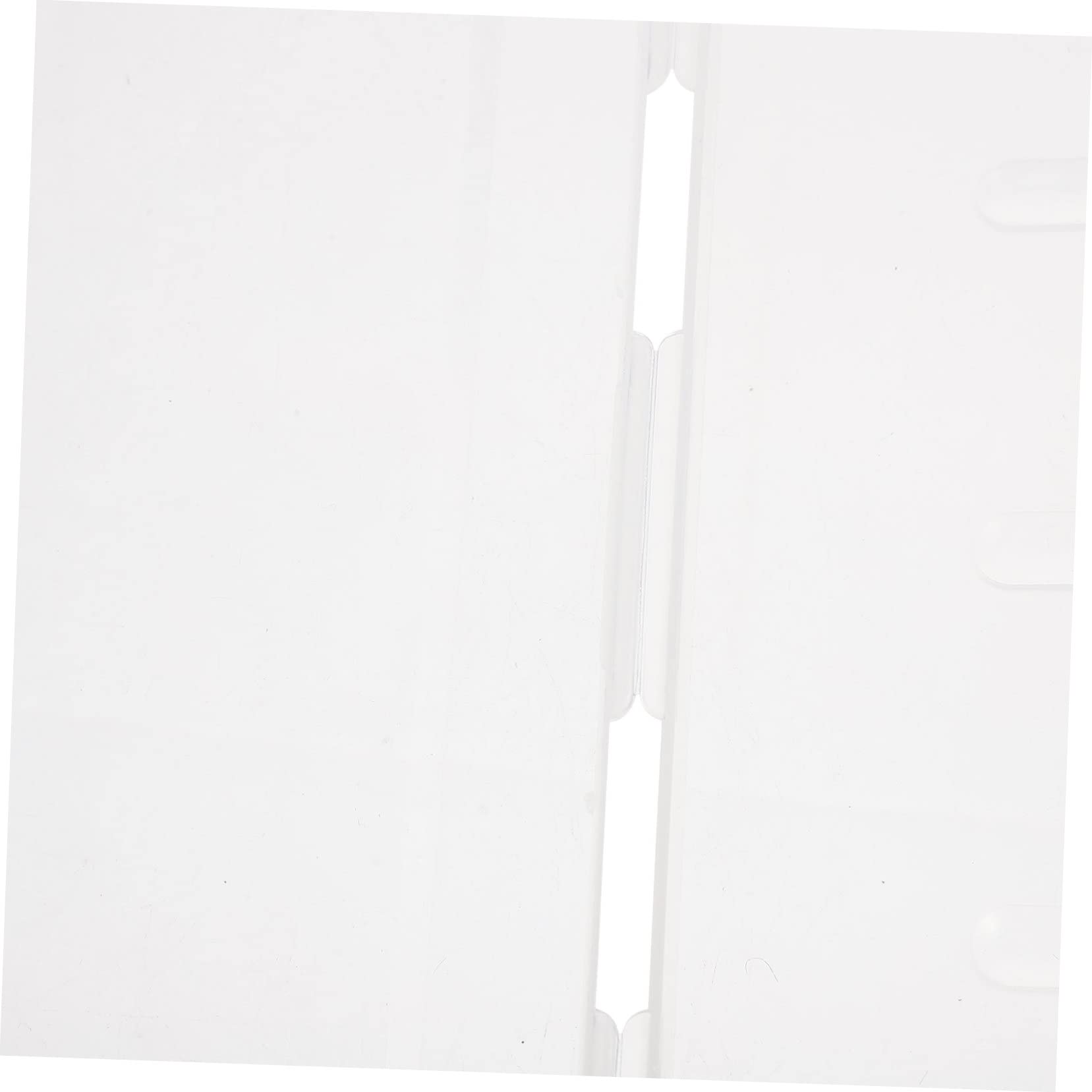 HOMSFOU 5 Stück Transparente Robuste Dokumentenbox mit Deckel Praktische Aufbewahrungsbox für Büro und Zuhause Große Kapazität Sicher Verschließbar Vielseitiger Organizer für Schul und