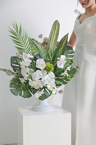 Serra Flora Artificial Greenery Spray Box Set(Pack Of 53Pcs) With 6 Kinds Of Golden Green Filler For Wedding Bouquet Table Centerpieces And Floral Arrangement (Palm Leaves) #TOP3