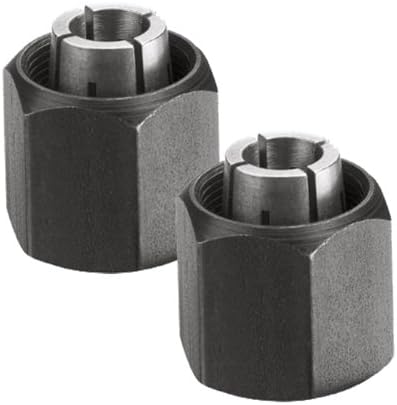 Bosch 1617EVS/1613AEVS Router (2 Pack) 3/8" Collet & Nut # 2610906287-2PK