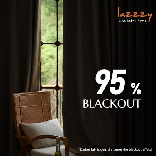 Image of Truffle Velvet Curtains Quiet Luxury Back Tab 52x90 Inch 2 Panels | Soft Velvet, Blackout, Lined, For Bedroom & Living Space, Light Shifting Texture, Elegant Drape, Rod Pocket, Luxury