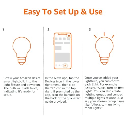 Echo Spot with Amazon Basics Smart Color Bulb - image 3