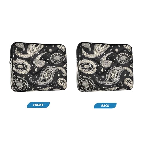 Funda para laptop 13-14 pulgadas impermeable patrón Paisley miniatura 2