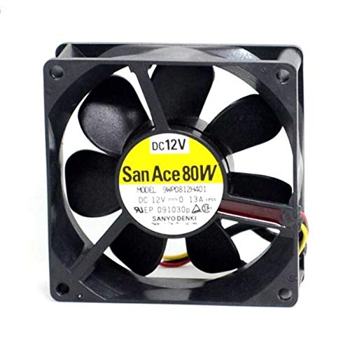cooling fan for Sanyo 9WP0812H401 imported Japanese IP68 waterproof fan 8025 12V cooling fan
