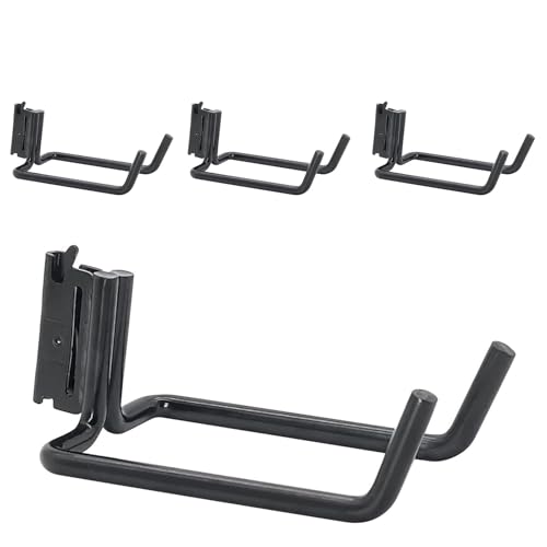 Gancho de almacenamiento para riel e-track de herramientas resistente a la oxidación 4