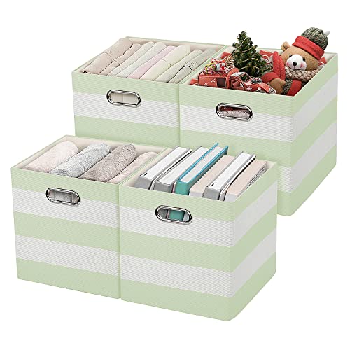 Posprica Aufbewahrungskörbe, 11 × 11 Stoff-Aufbewahrungswürfel Cover