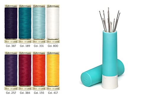 Gütermann - Gütermann (100m) Sew-All Thread Set including Needle Twister - 1 Set, Multicolor - Image 2