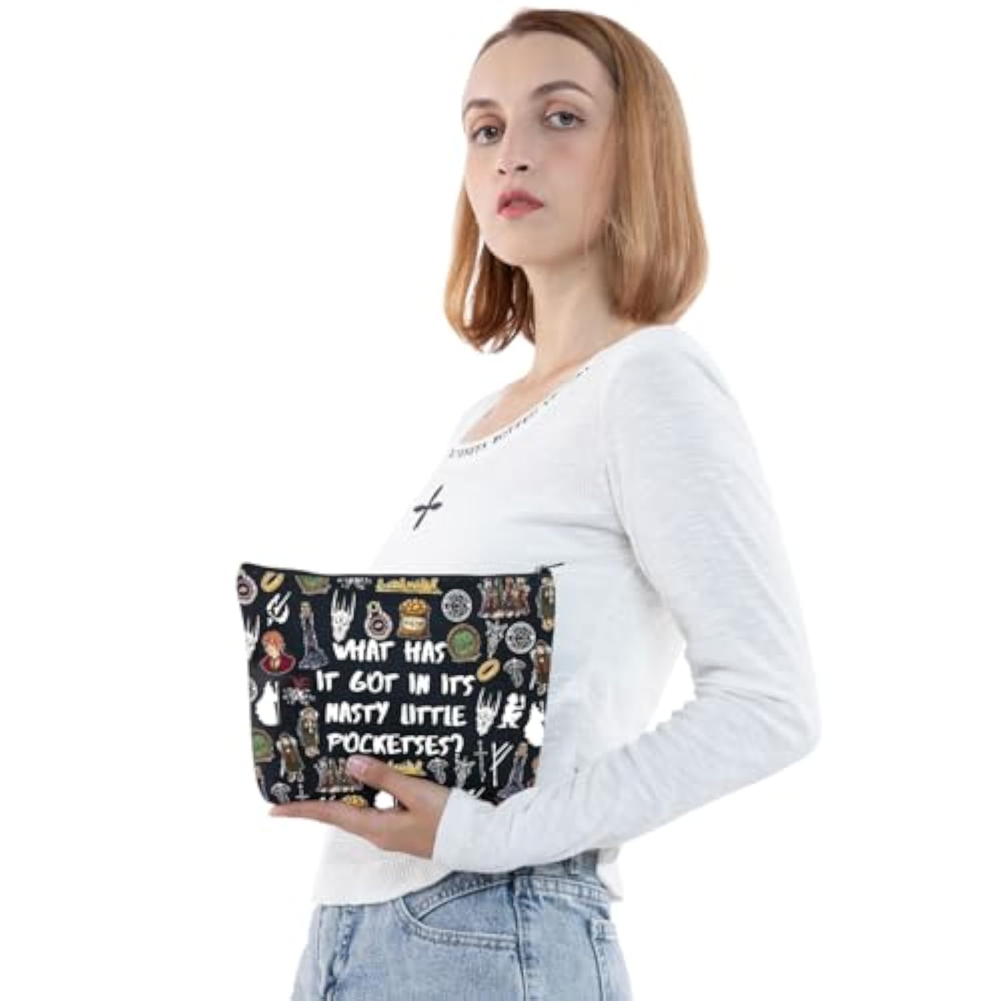 Lord Rings Makeup Bag, Middle Earth Gift