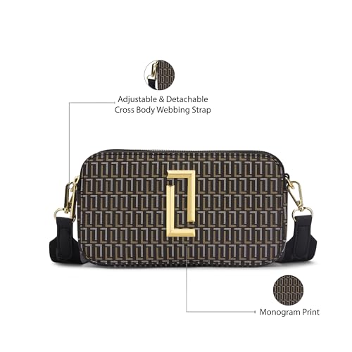 Image of Lavie Luxe Women's Mono Fenny Crossbody Sling Bag | Ladies Purse Handbag | Gift for Women