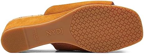 NYDJ Women's Mule, Cognac, 9 | Image 6