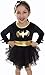 DC Comics Toddler Girls Batgirl Costume Tutu Dress - Toddler Superhero Costume with Removable Cape and Matching Headband (Black/Yellow, 2T)