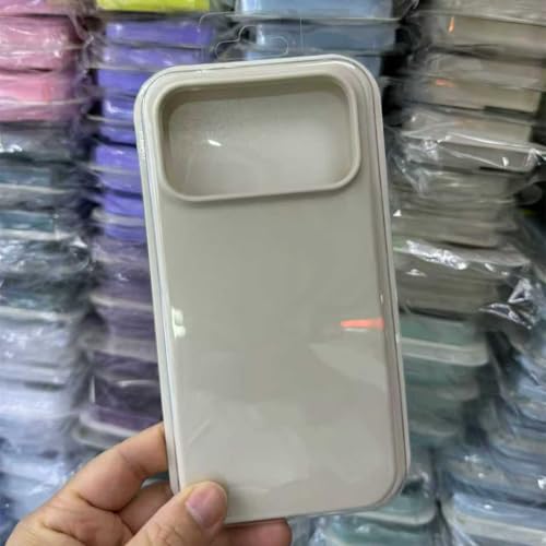 Coque silicone iPhone 17 ivoire pour un style quotidien