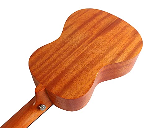 Vizcaya Uk23C-Ma Concert Ukulele Mahogany 23 Inch With Ukulele Accessories,Gig Bag,Strap,Nylon String,Electric Tuner,Picks #TOP3