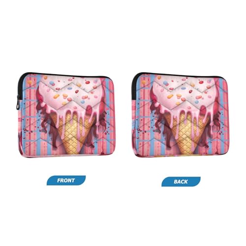 Funda para Laptop Rosa Ice Cream para 13-14 Pulgadas miniatura 2