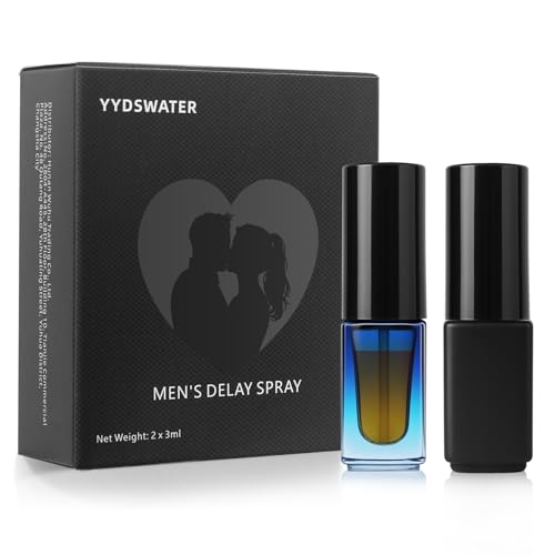 YYDSWATER Pack de 2 Spray Retardante para Hombres – Fórmula Herbolaria para Control de Sensibilidad,retardante eyaculación hombre, delay spray Apoyo de Duración Prolongada, Sin Efecto Adormecedor