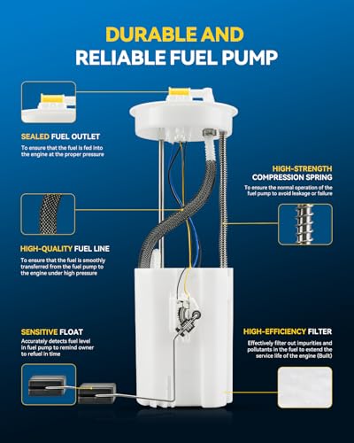 Image of PHILTOP Electric Fuel Pump Assembly FG0959 Fit for Honda Ridgeline