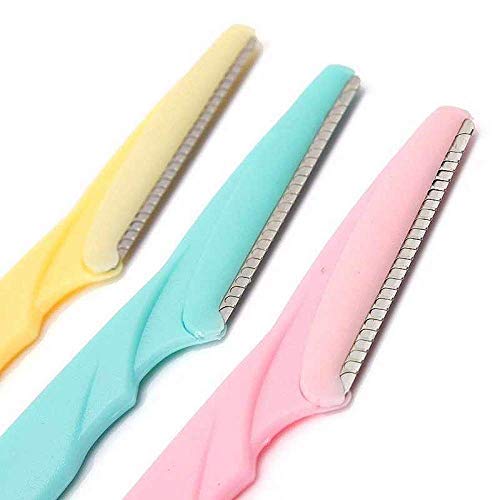 Image of MAYU 3 PCS Eyebrow or Face Hair Removal Safety Razors